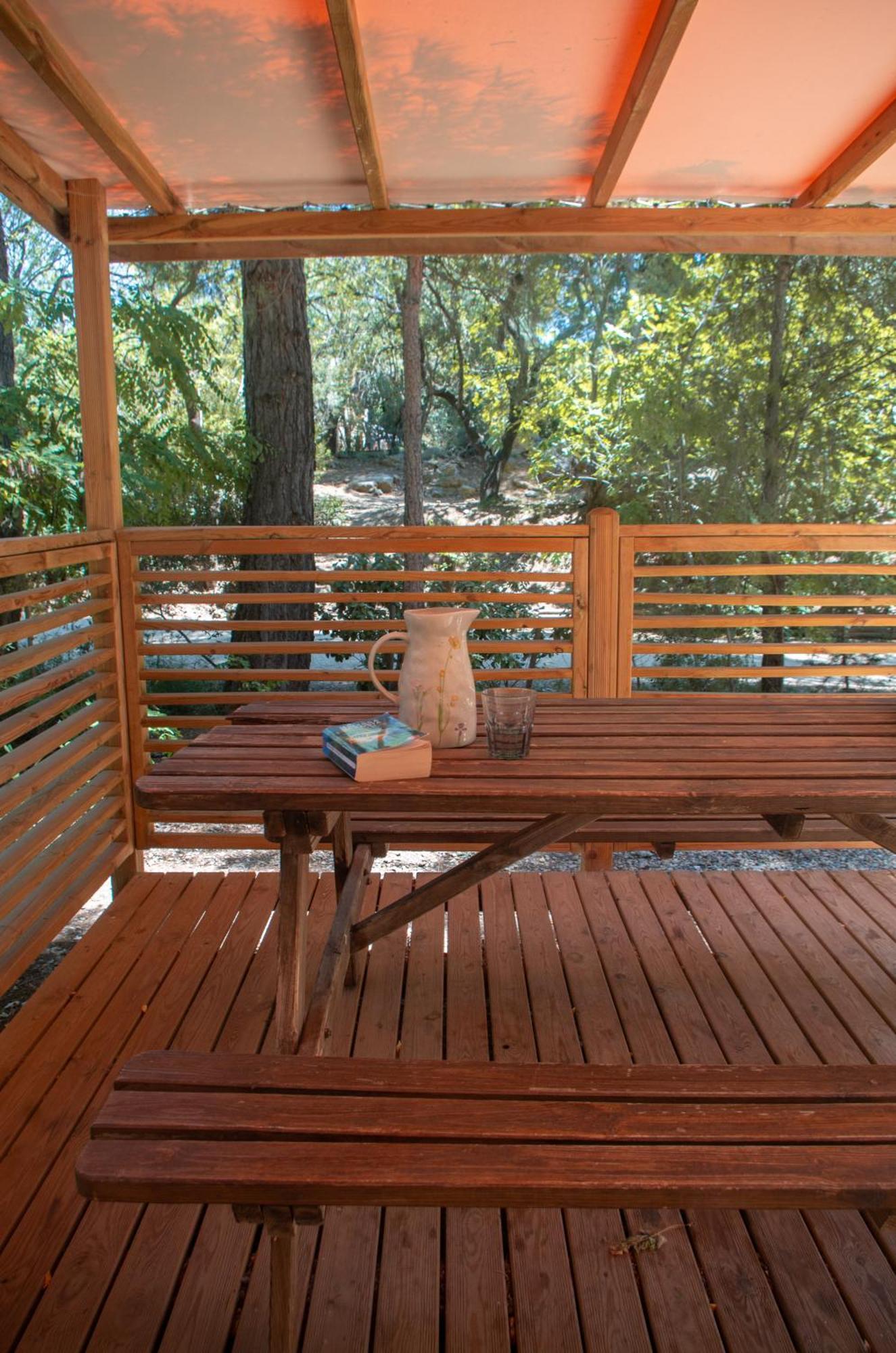 Camping La Peiriere Tuchan Eksteriør bilde